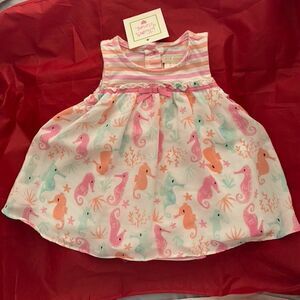 Adorable NWT Jillian's Closet Dress -- 3-6 months
